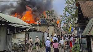 manipur burning